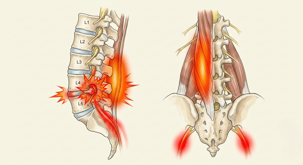 Bolący kręgosłup lędźwiowy